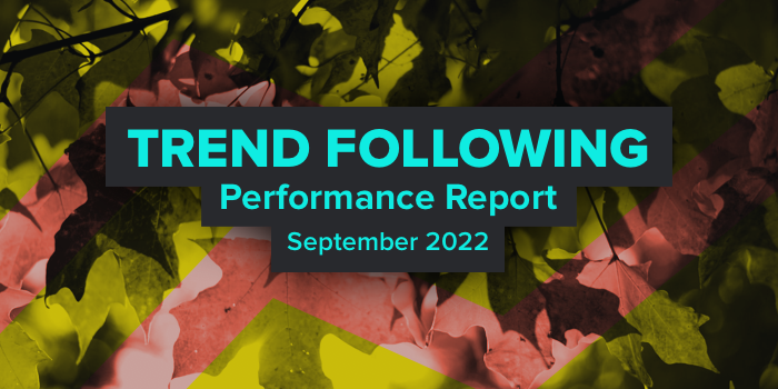 Trend Following Performance Report — September, 2022