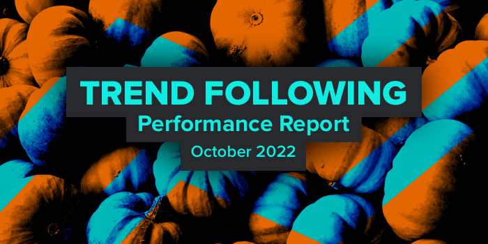 Trend Following Performance Report — October, 2022