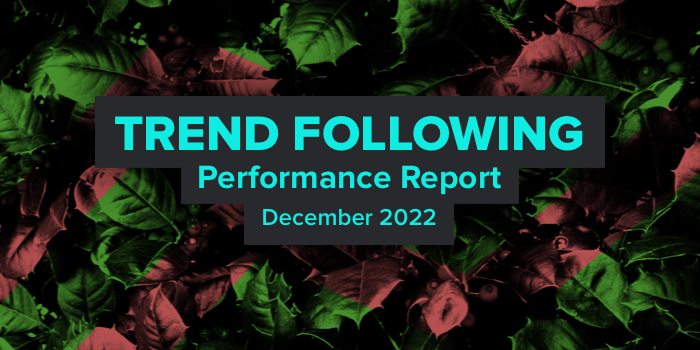 Trend Following Performance Report — December, 2022