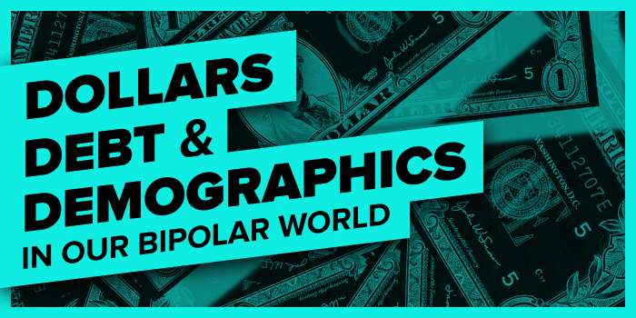 Dollars, Debt and Demographics in Our Bipolar World