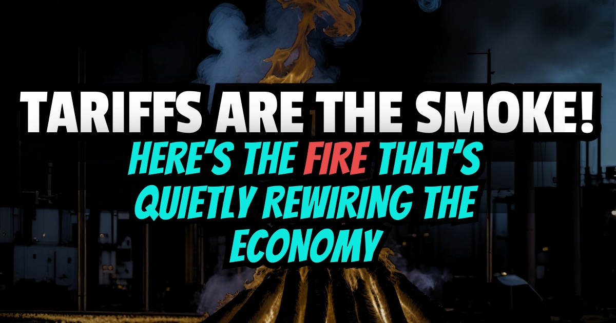 Tariffs Are the Smoke - Here’s the Fire That’s Quietly Rewiring the Economy